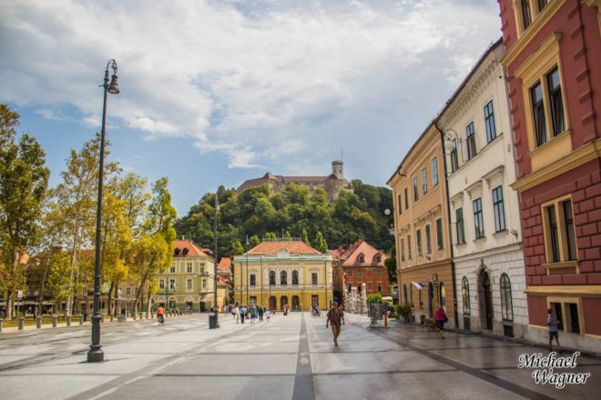 Innenstadt von Ljubljana