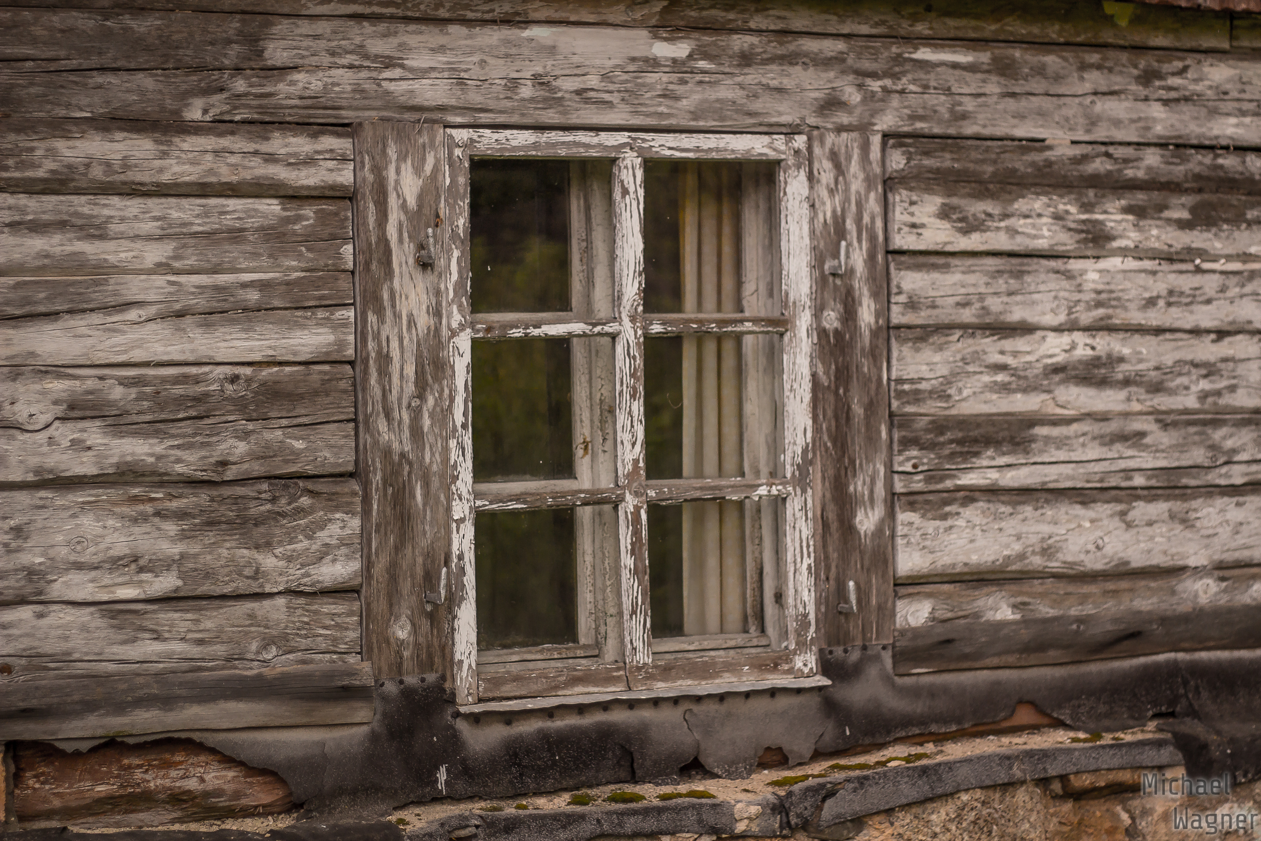 Rustikales Fenster